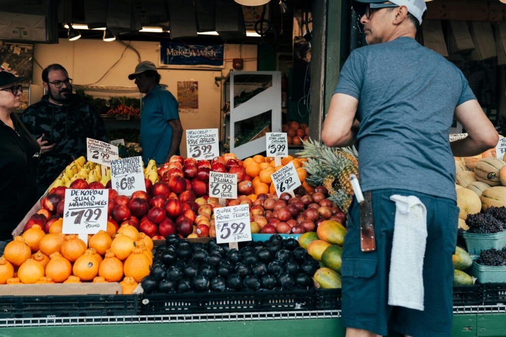 Feira de Frutas, opção saudável para melhorar sua alimentação.